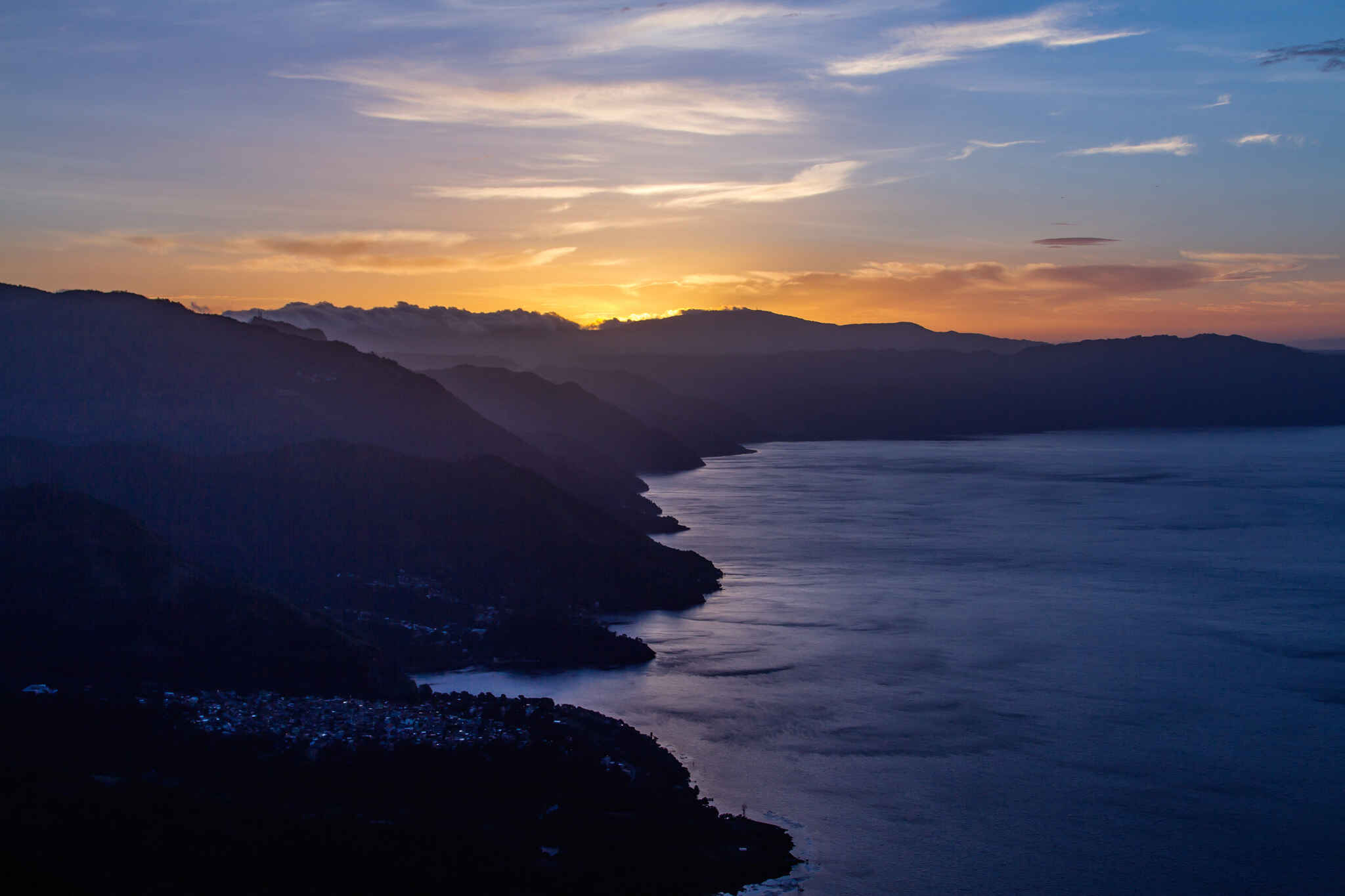 Lake Atitlan Sunrise