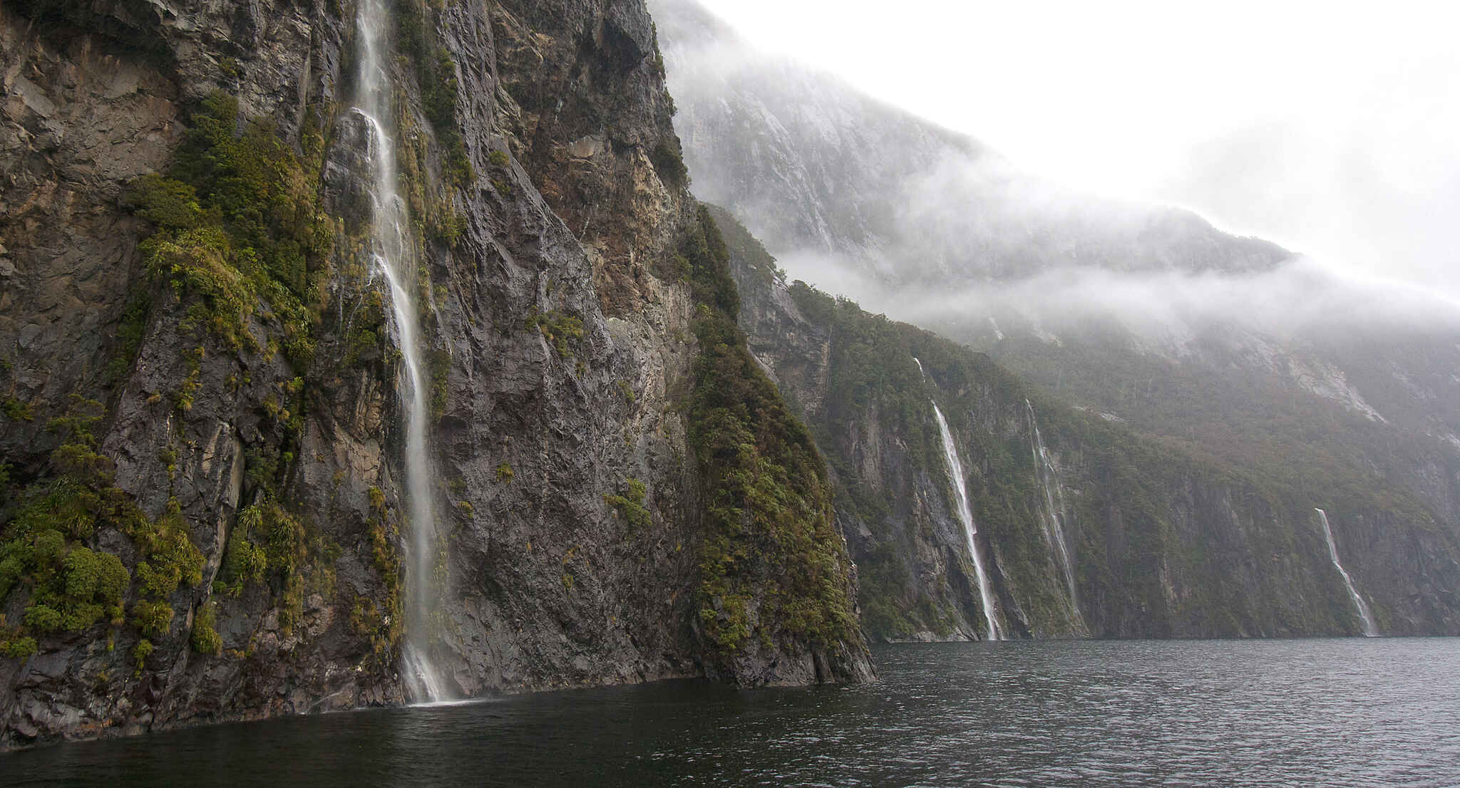 Cover image: Milford Sound Waterfalls