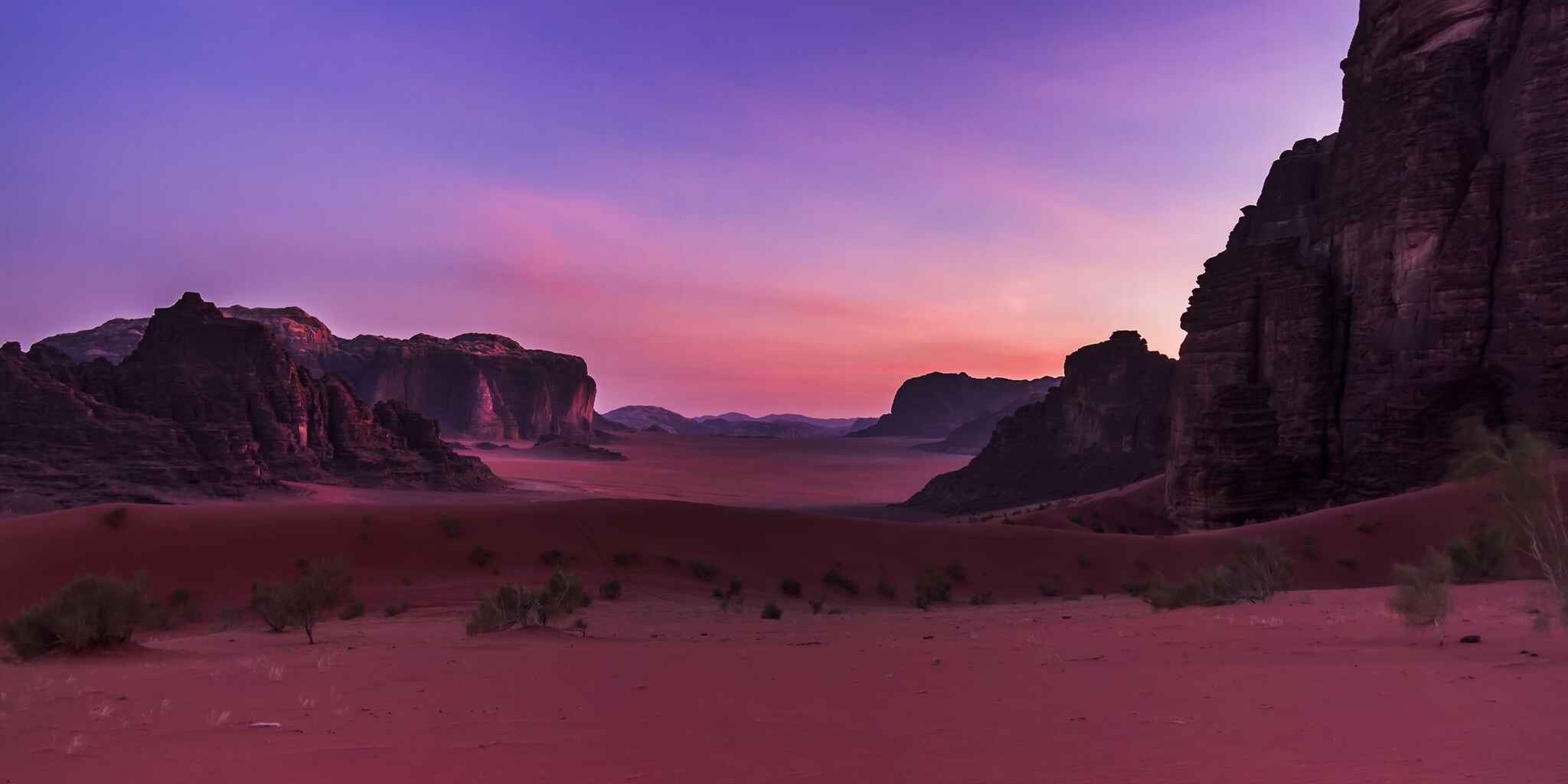 Cover image: Sunset Wadi Rum